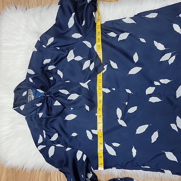 VTG | Alex Colman Blue Floral Floppy Bow Tie Blouse - Picture 11 of 13